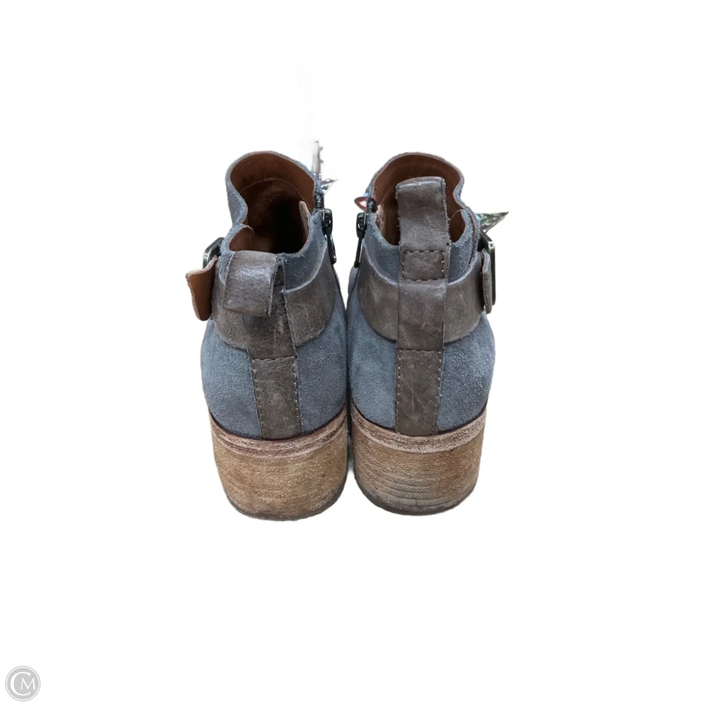 Boots Ankle Flats By Kork Ease In Grey, Size: 8