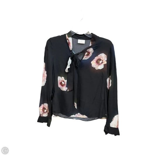 Top 2pc Long Sleeve By Clothes Mentor In Floral Print, Size: S