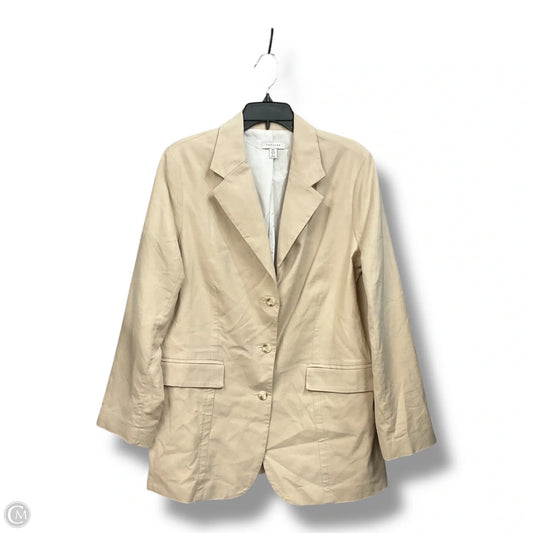 Blazer By Top Shop In Cream, Size: 8