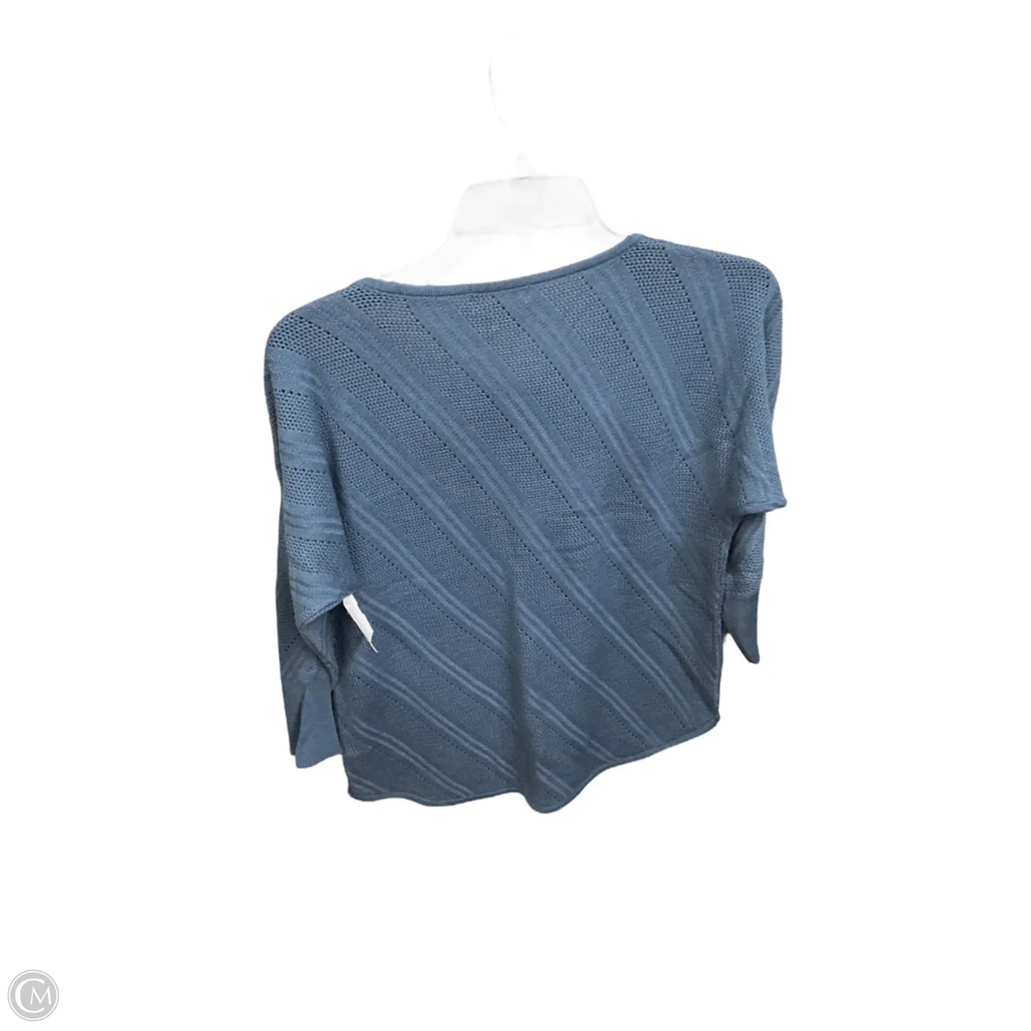 Top 3/4 Sleeve Basic By Ana In Blue, Size: Sp