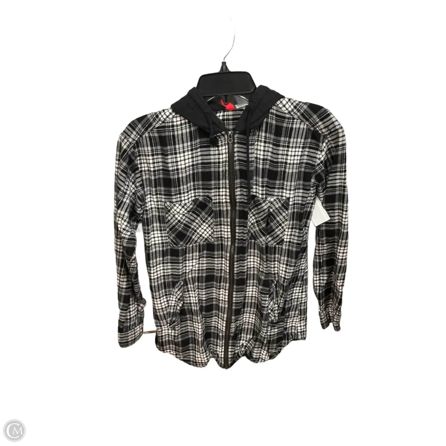Jacket Other By Divided In Plaid Pattern, Size: S