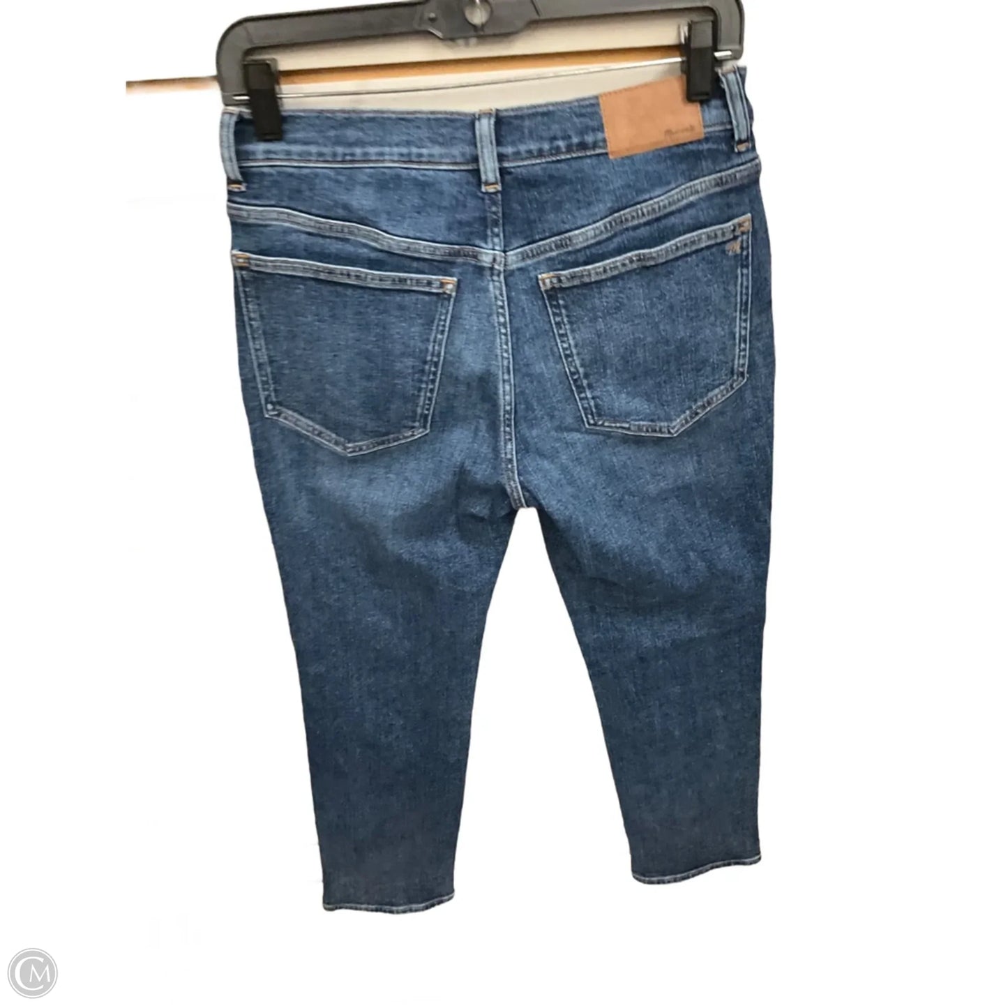 Jeans Straight By Madewell In Blue Denim, Size: 6p