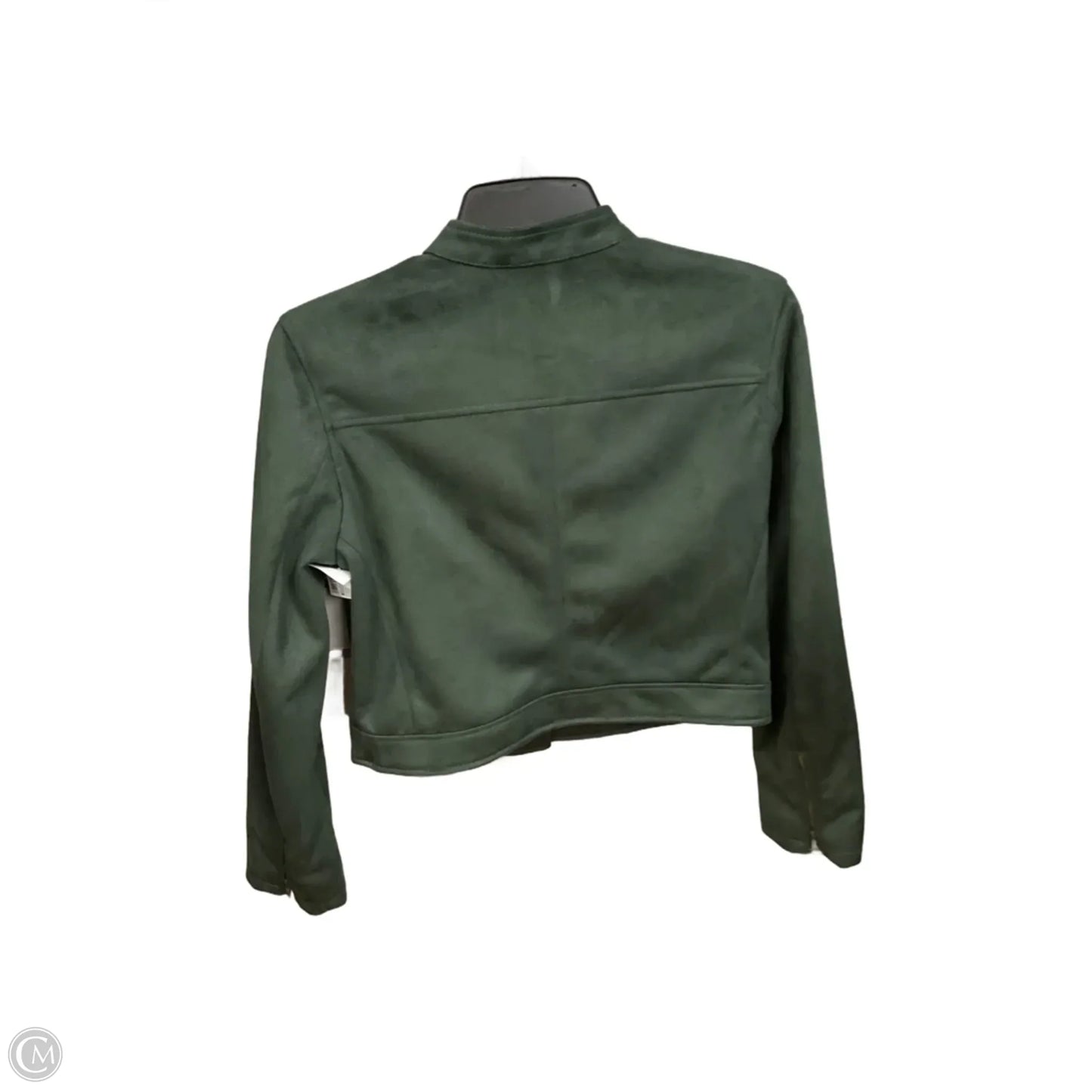 Jacket Moto By Banana Republic In Green, Size: Sp