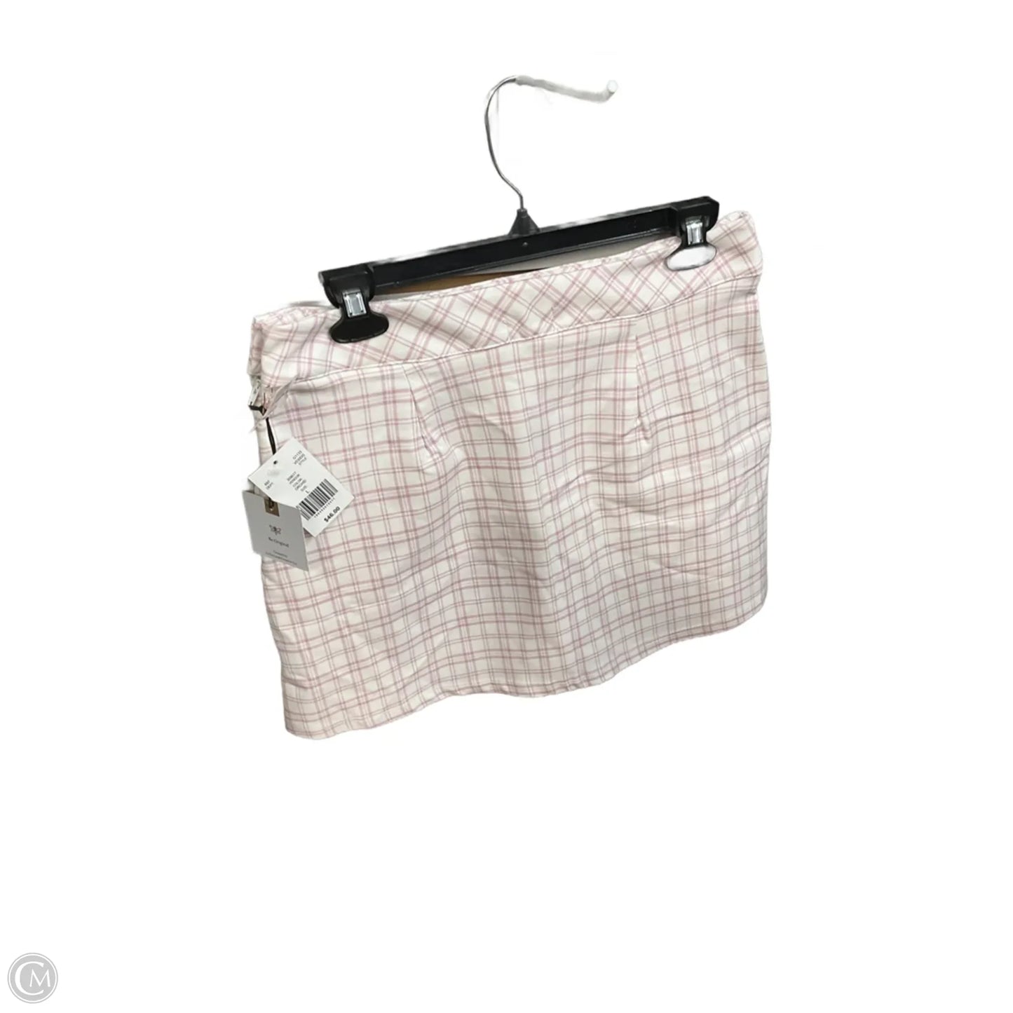 Skirt Mini & Short By Originality In Plaid Pattern, Size: 12