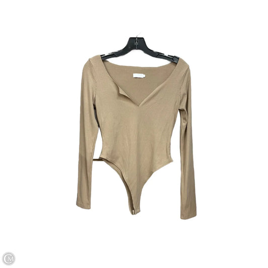 Bodysuit By Meshki In Beige, Size: S