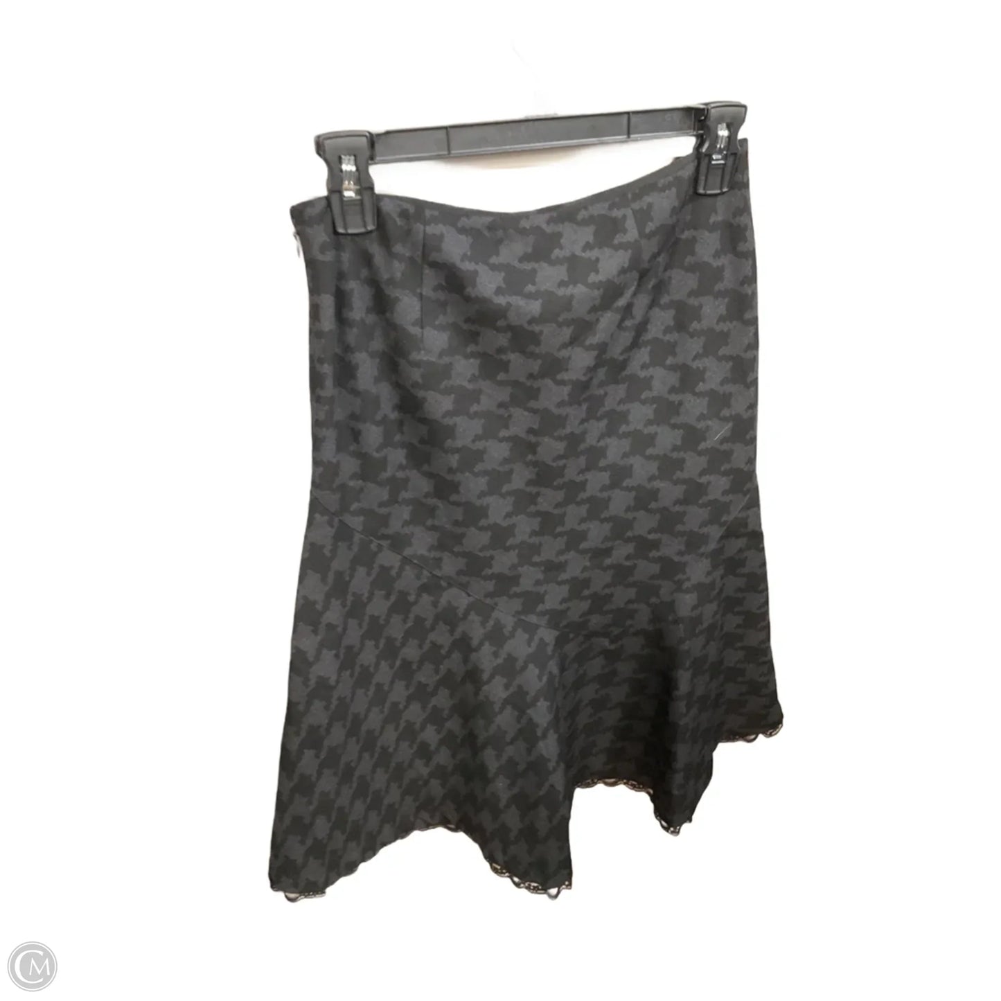 Skirt Midi By Express In Black & Grey, Size: 0