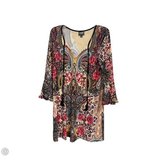 Dress Casual Short By Eci In Multi-colored, Size: M