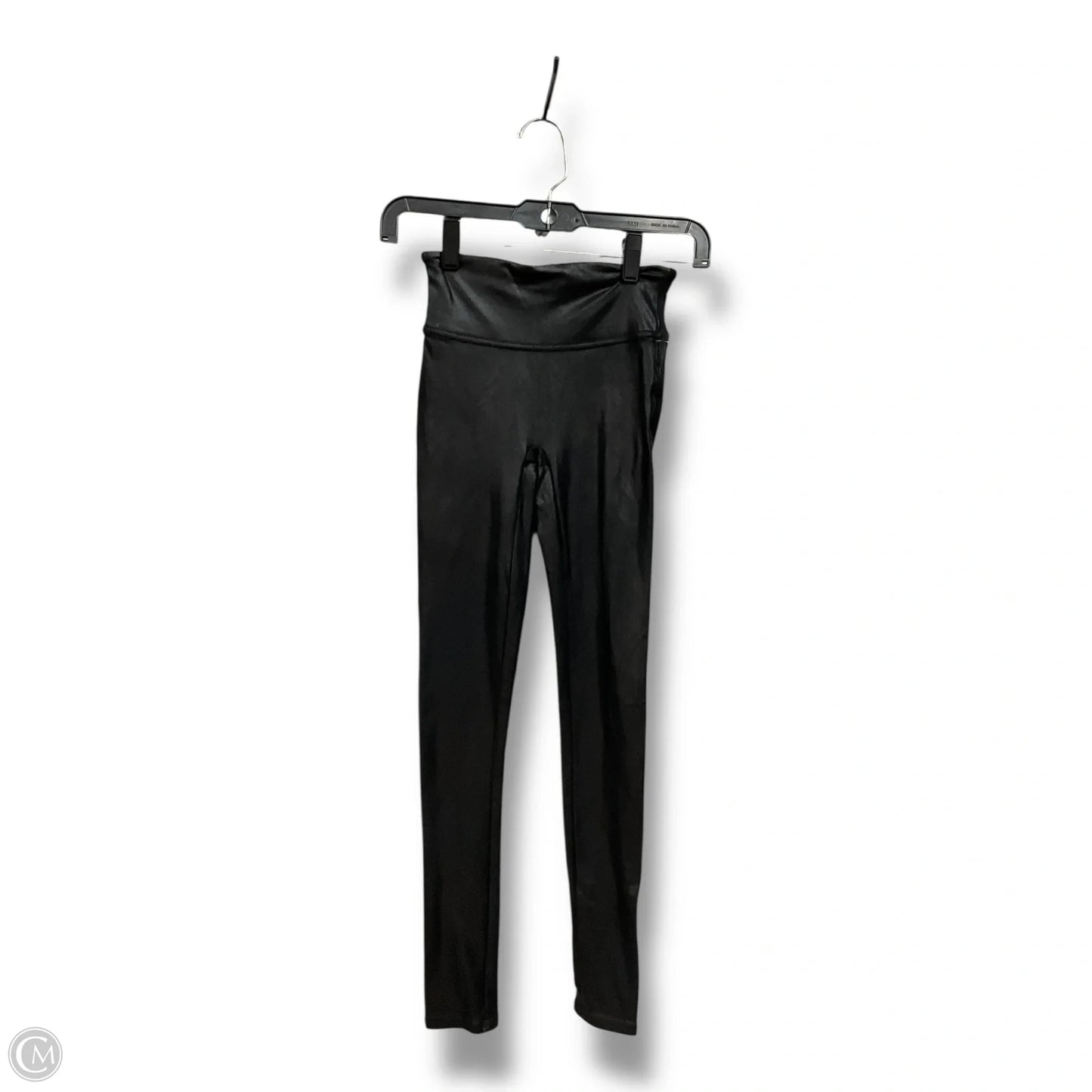 Athletic Leggings By Spanx In Black, Size: Xs