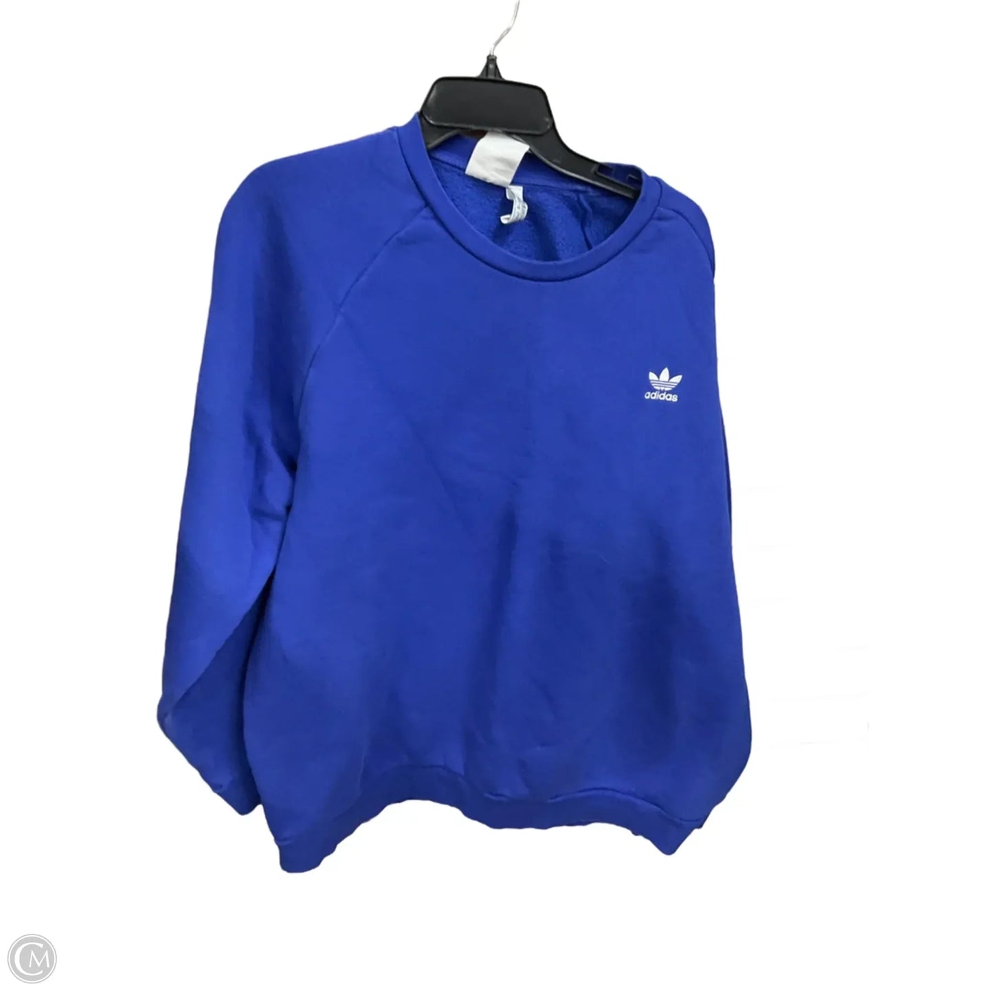 Sweatshirt Crewneck By Adidas In Blue, Size: 2x