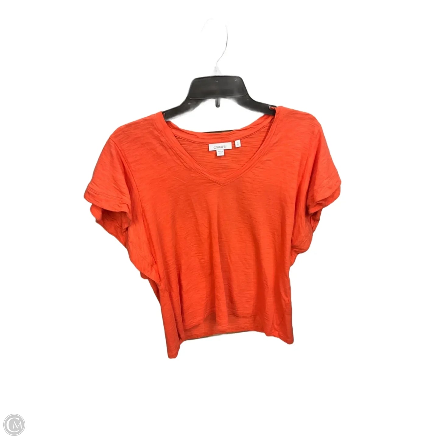 Top Sleeveless Basic By Chicos In Orange, Size: L