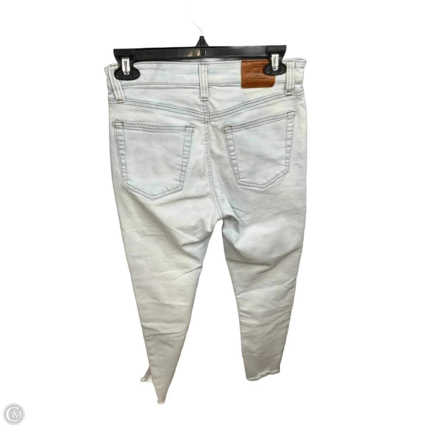 Jeans Cropped By Lucky Brand In Blue Denim, Size: 4