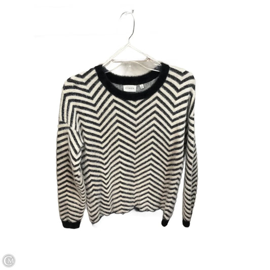 Sweater By Cyrus In Black & White, Size: S