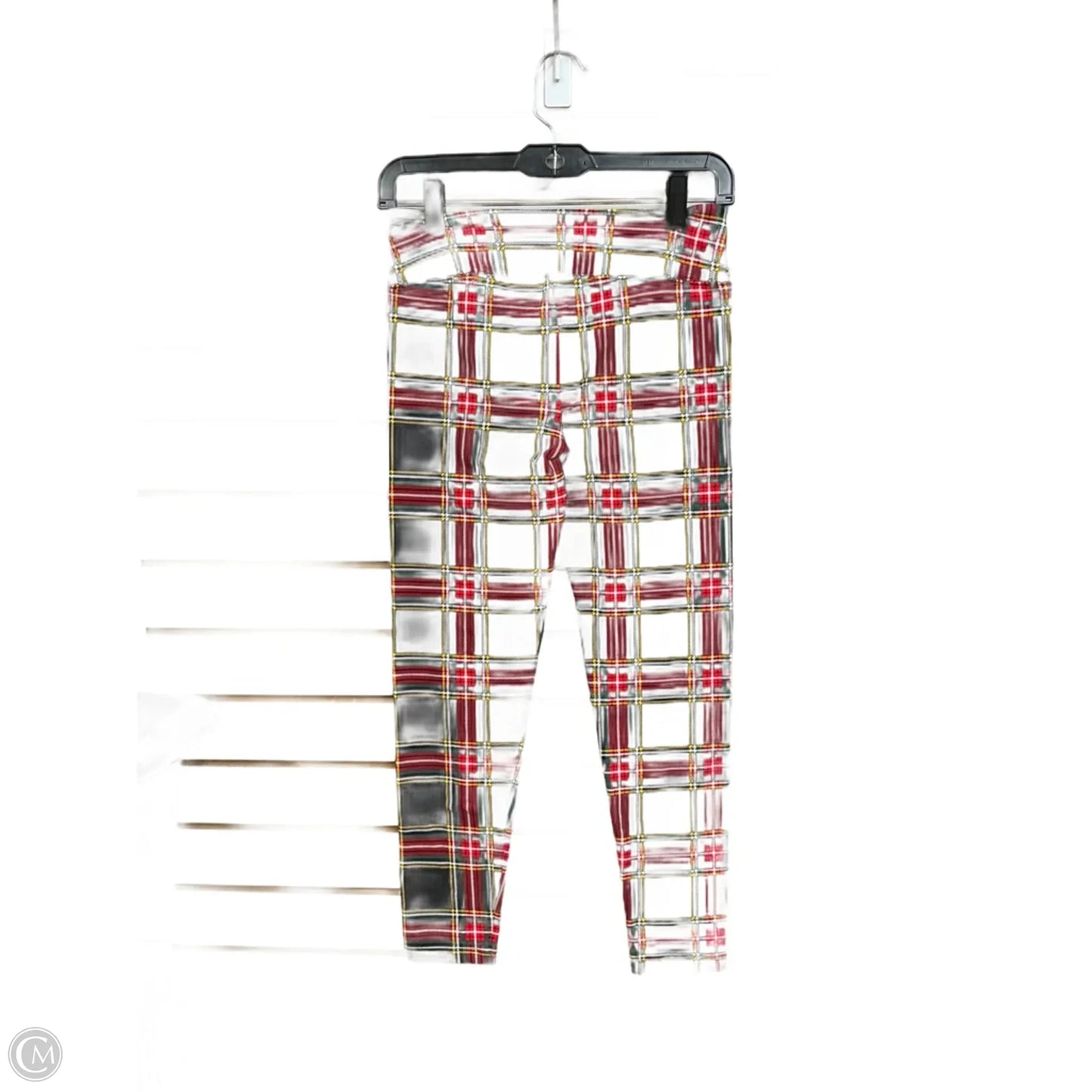 Pants Leggings By J. Crew In Plaid Pattern, Size: 4