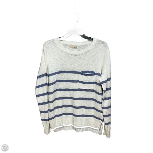 Top Long Sleeve By Be Cool In Striped Pattern, Size: M