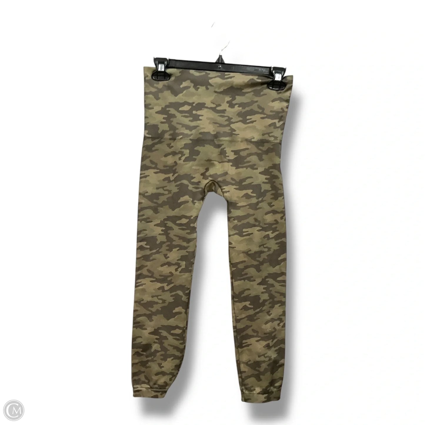 Athletic Leggings By Spanx In Camouflage Print, Size: 1x