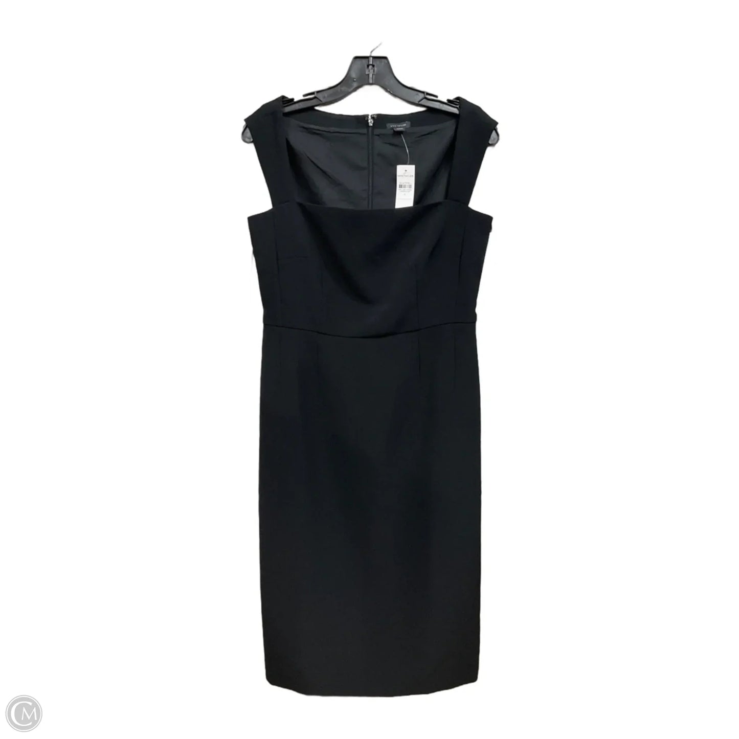 Dress Party Midi By Ann Taylor In Black, Size: S