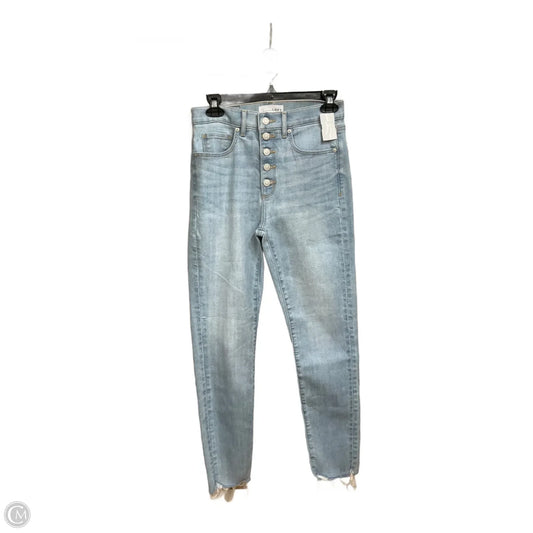 Jeans Flared By Loft In Blue Denim, Size: 2