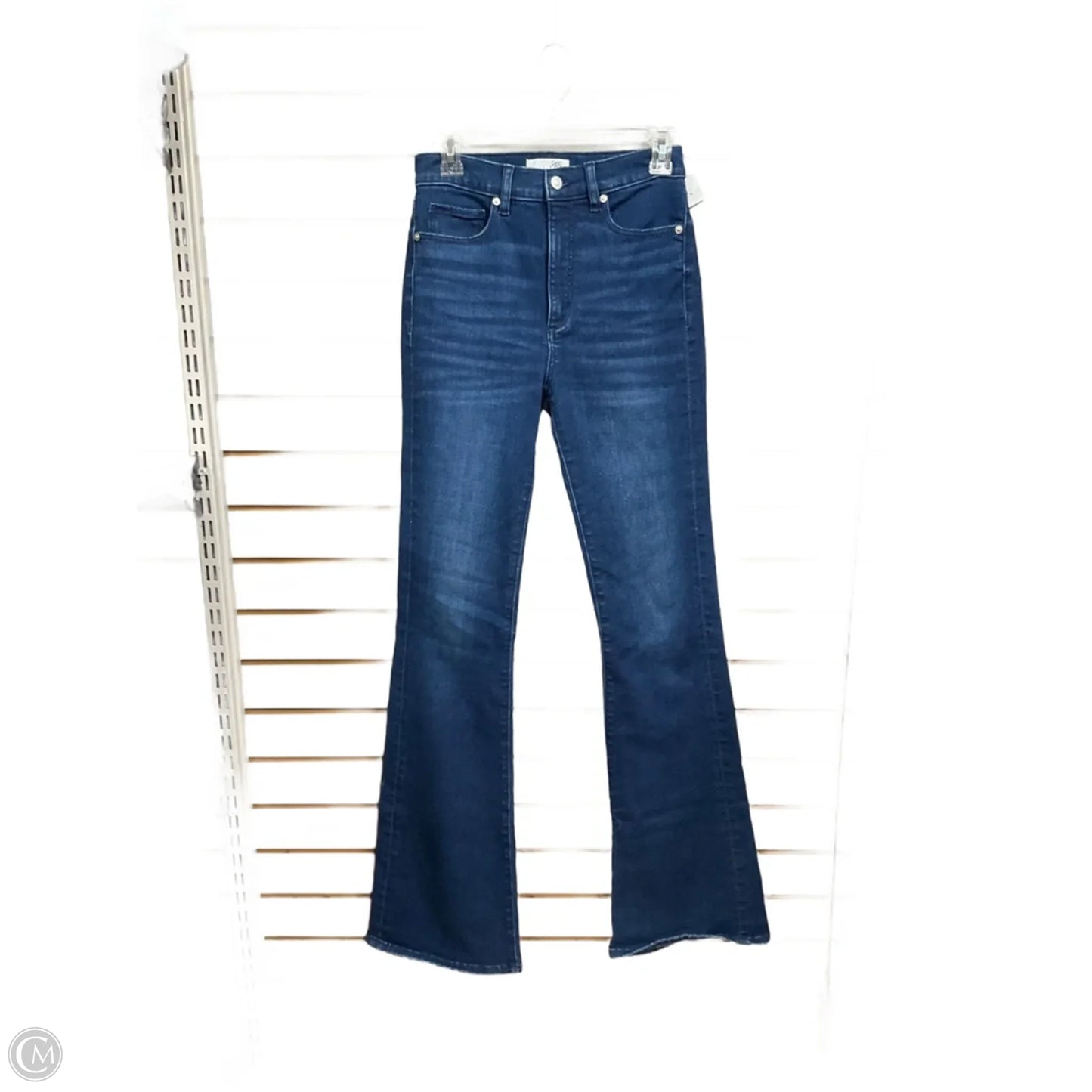 Jeans Cropped By Loft In Blue Denim, Size: 2