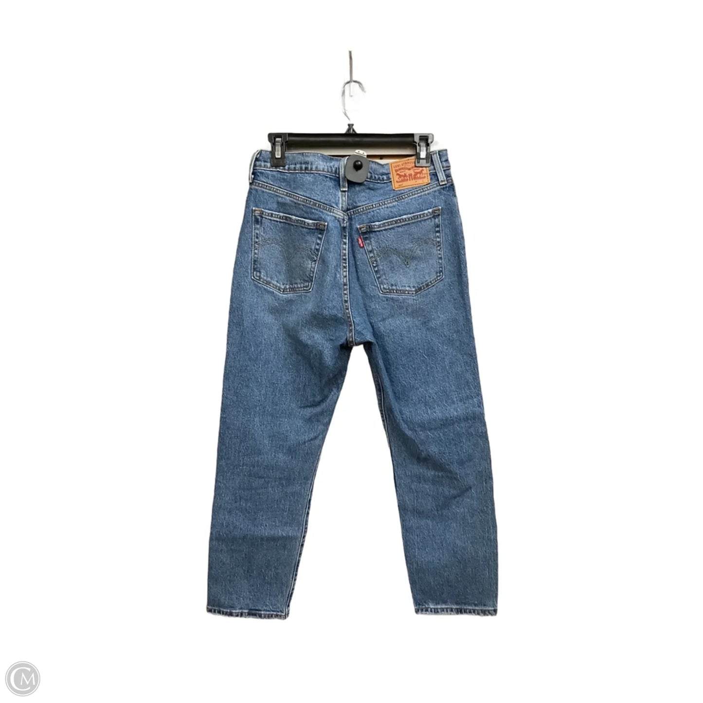 Jeans Straight By Levis In Blue Denim, Size: 6