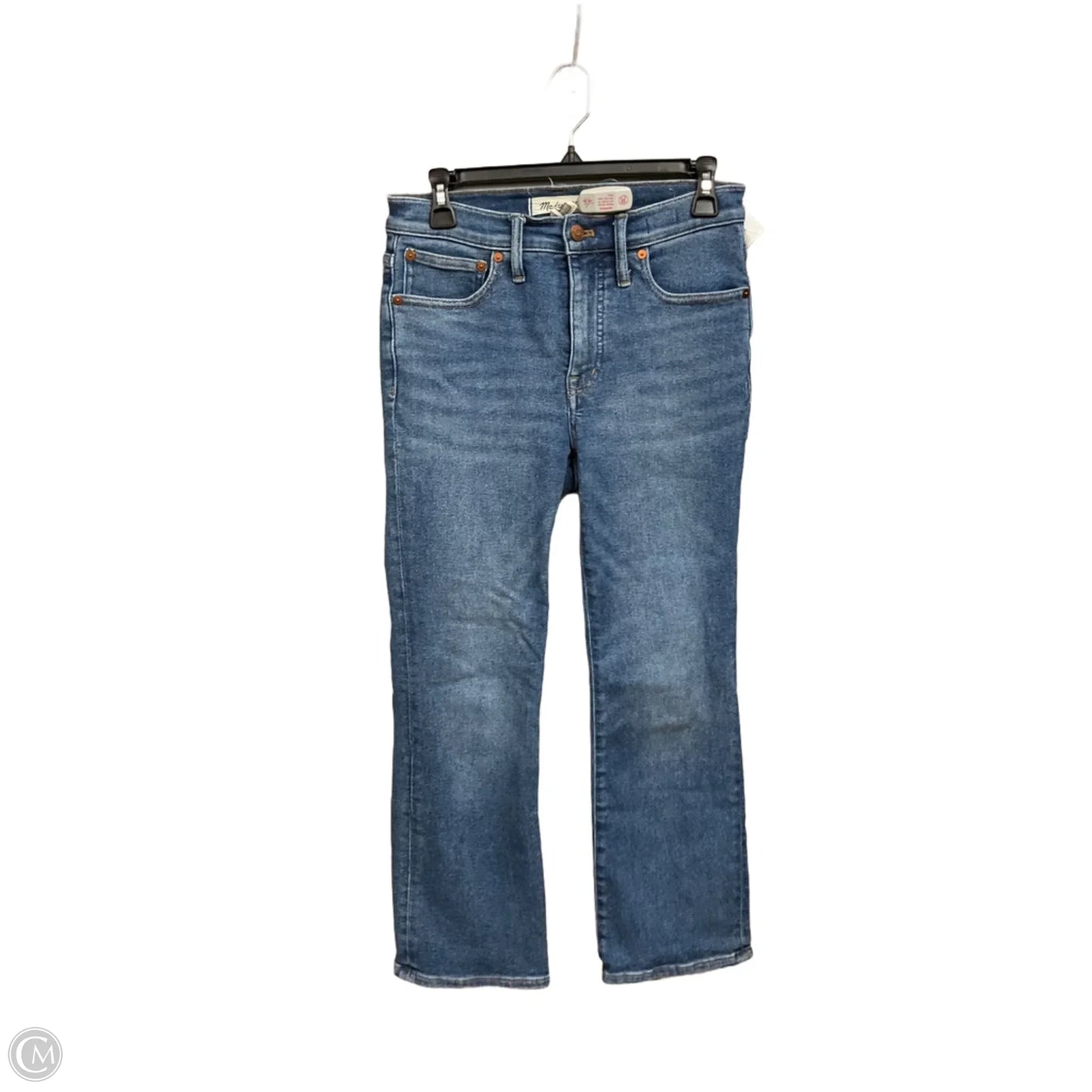 Jeans Boot Cut By Madewell In Blue Denim, Size: 6