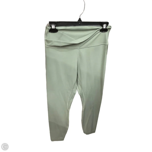 Athletic Leggings By Lululemon In Green, Size: M