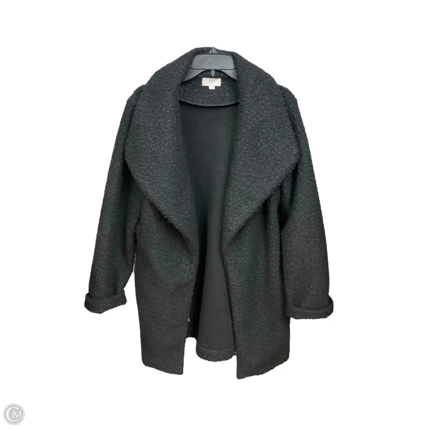 Coat Other By Loft In Black, Size: L