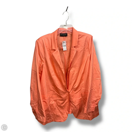 Blazer By Lane Bryant In Peach, Size: 2x