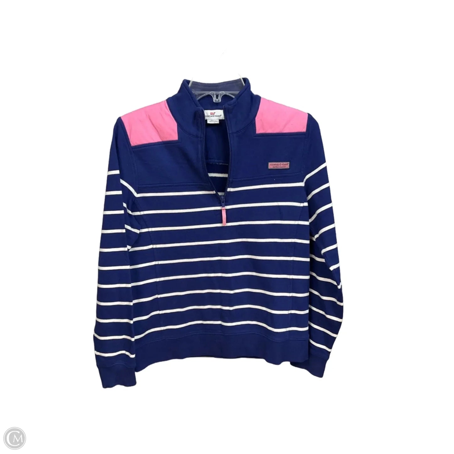 Top Long Sleeve By Vineyard Vines In Striped Pattern, Size: S