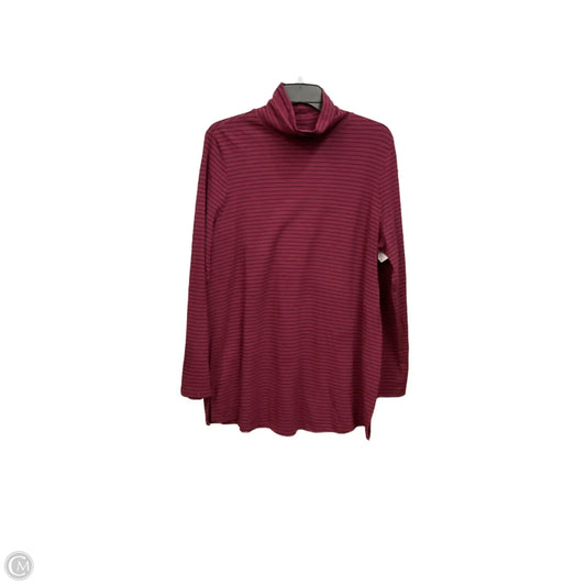 Tunic Long Sleeve By J. Jill In Striped Pattern, Size: L