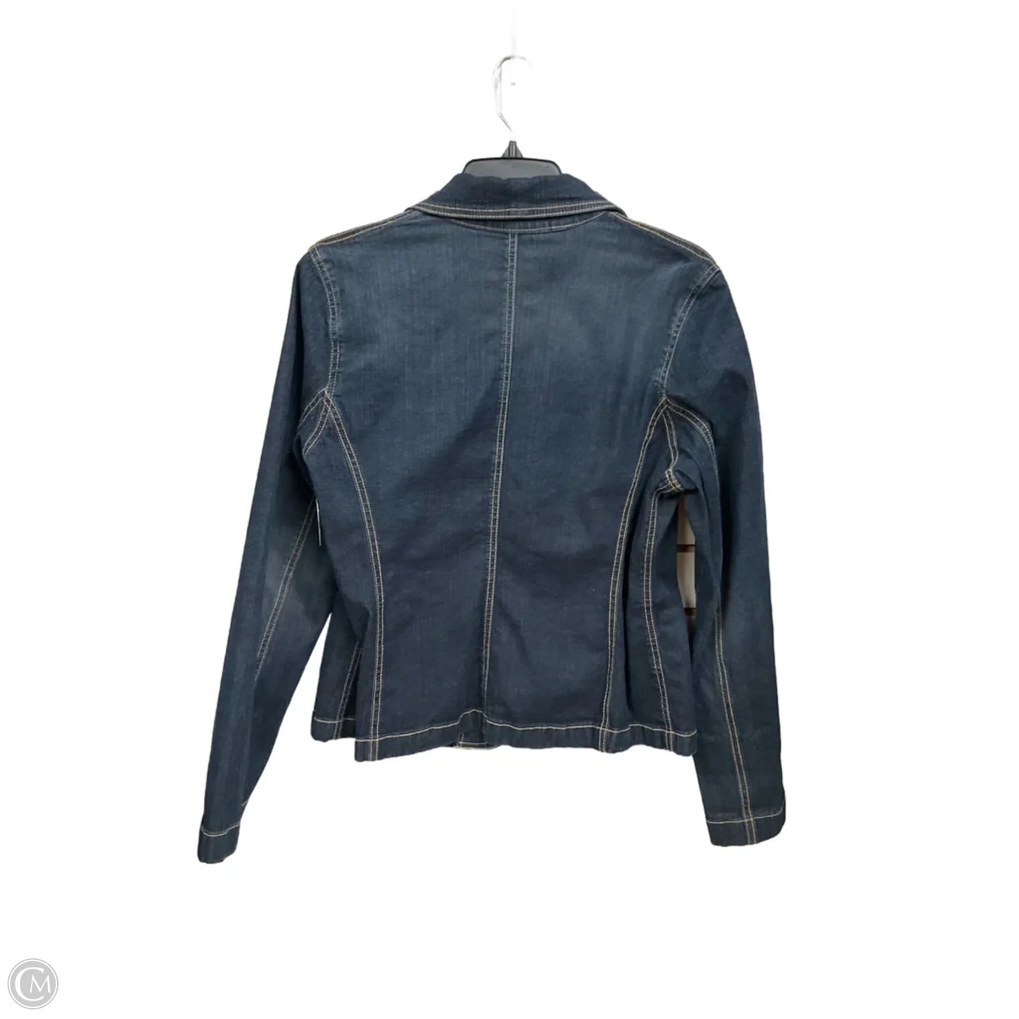Jacket Denim By Style And Company In Blue Denim, Size: L