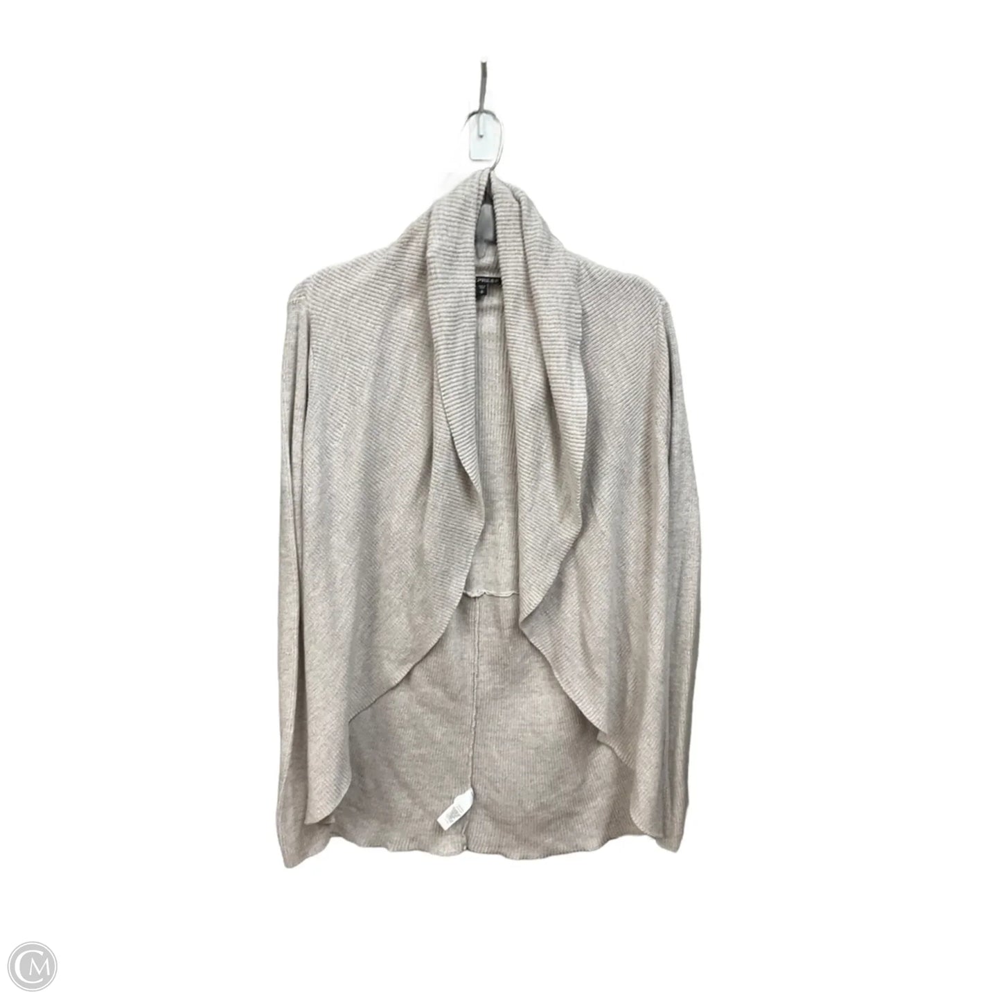 Cardigan By Express In Taupe, Size: M