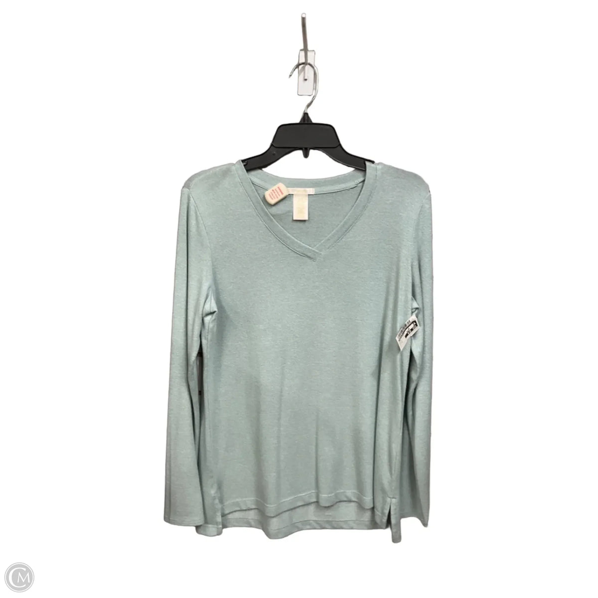 Top Long Sleeve Basic By Matty M In Blue, Size: S
