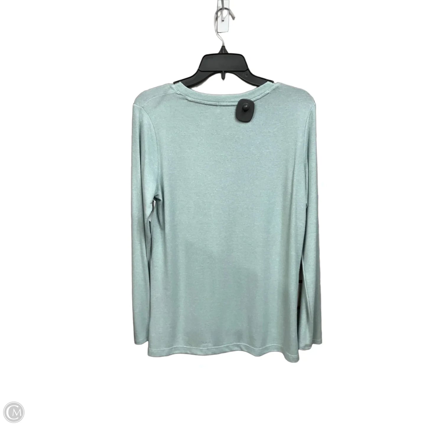 Top Long Sleeve Basic By Matty M In Blue, Size: S