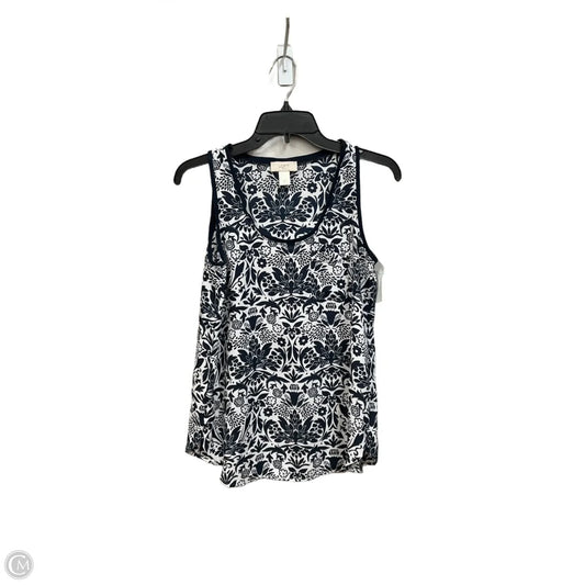 Top Sleeveless By Loft In Multi-colored, Size: Xs
