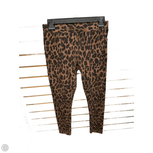 Pants Leggings By Style And Company In Animal Print, Size: 4