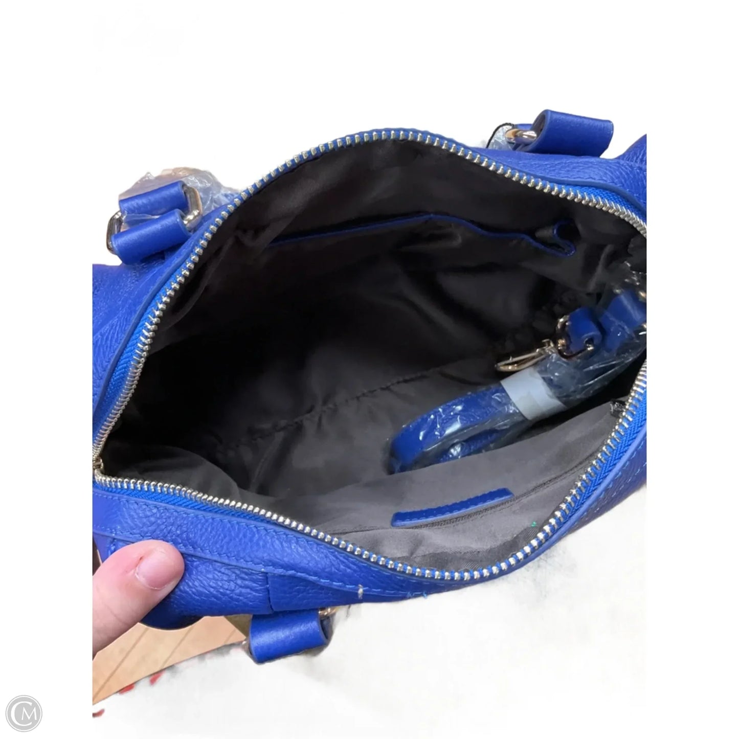 Handbag Leather By Cmc, Size: Large