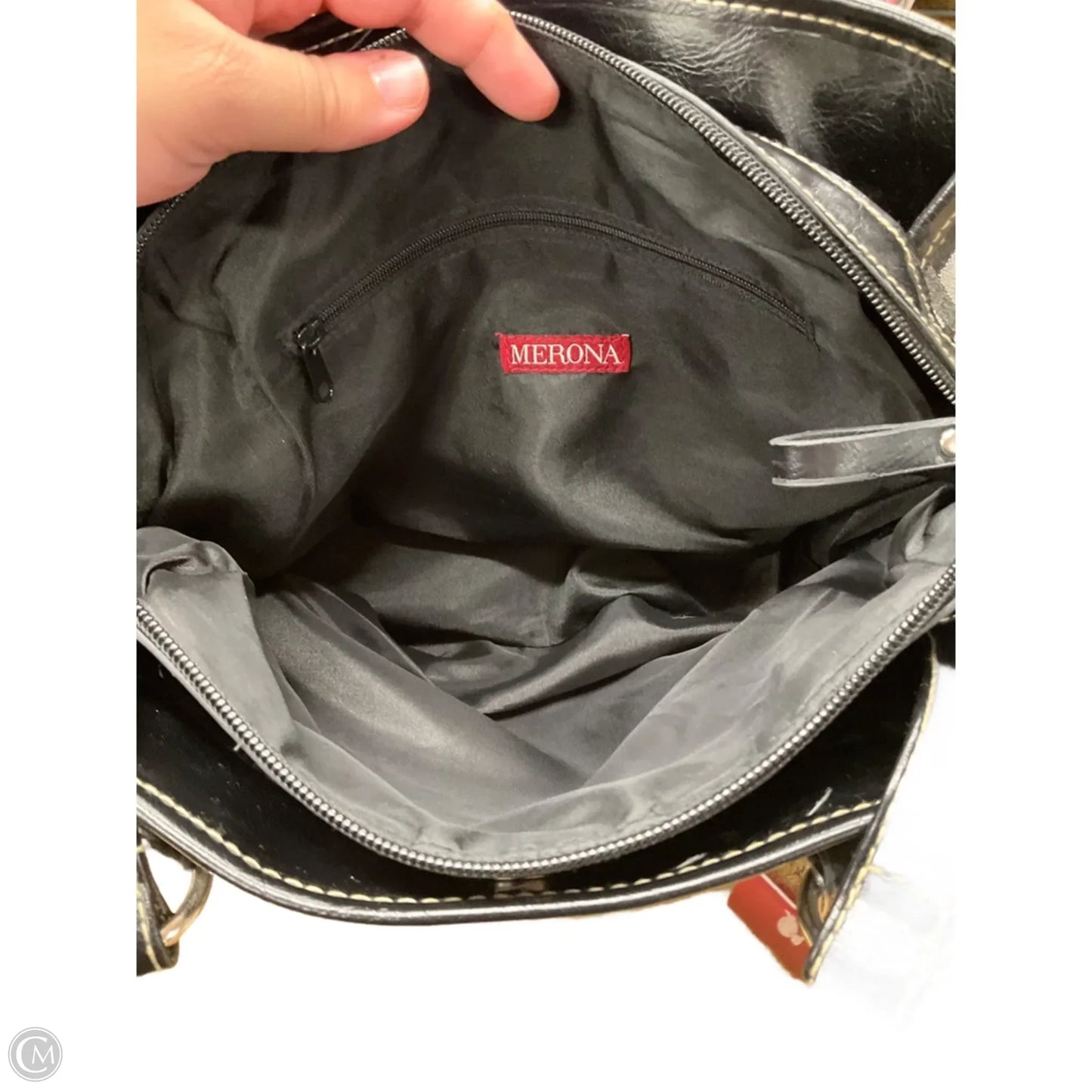 Handbag By Merona, Size: Large