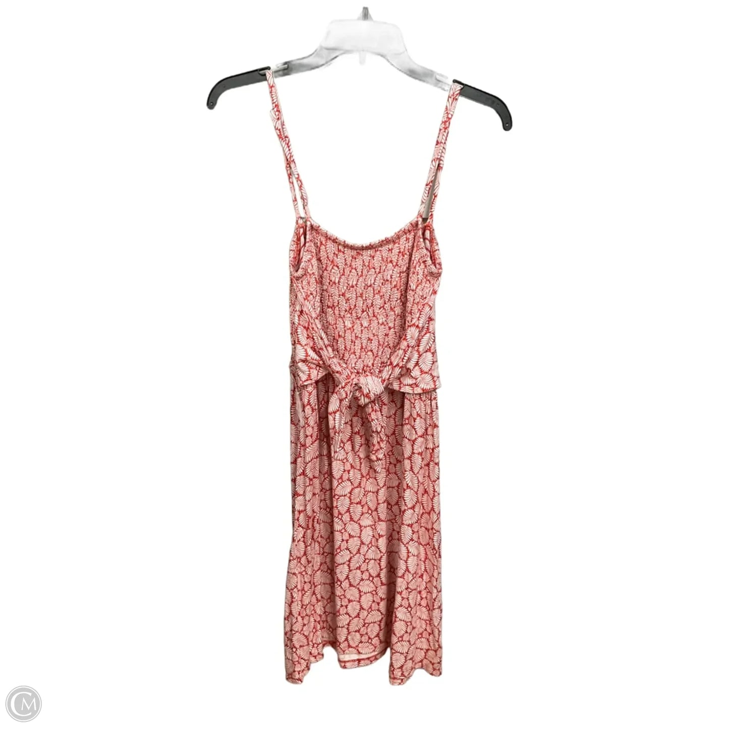 Dress Casual Short By Loft In Red & White, Size: M