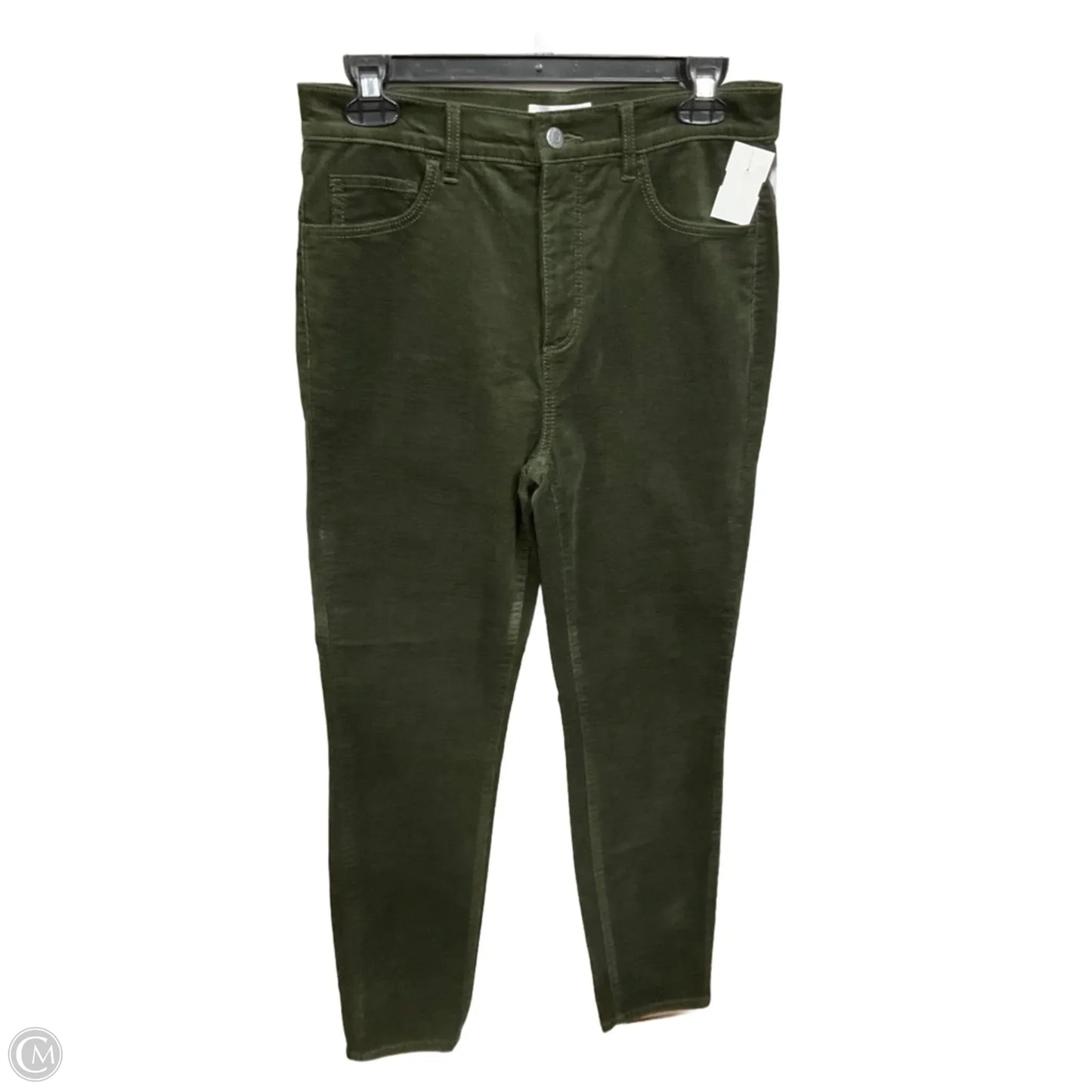 Pants Corduroy By Loft In Green, Size: 4