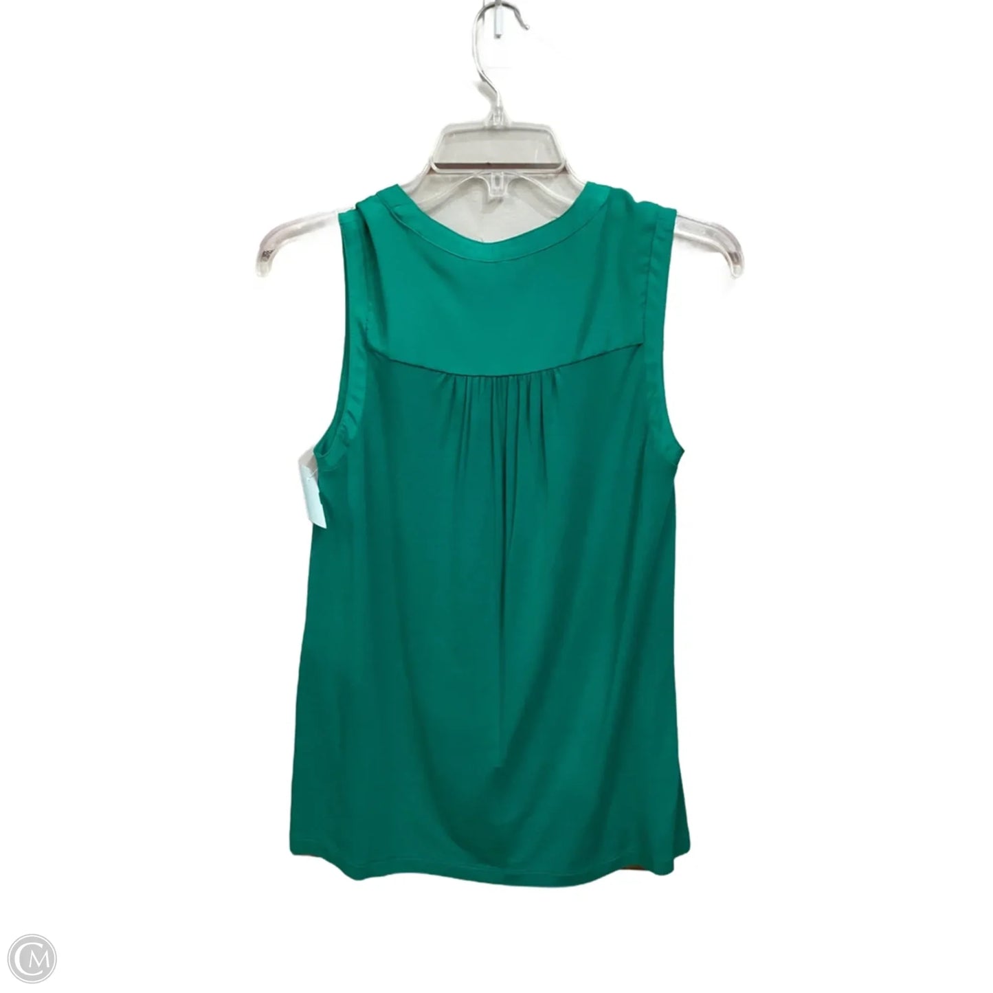 Top Sleeveless Basic By Banana Republic In Green, Size: S