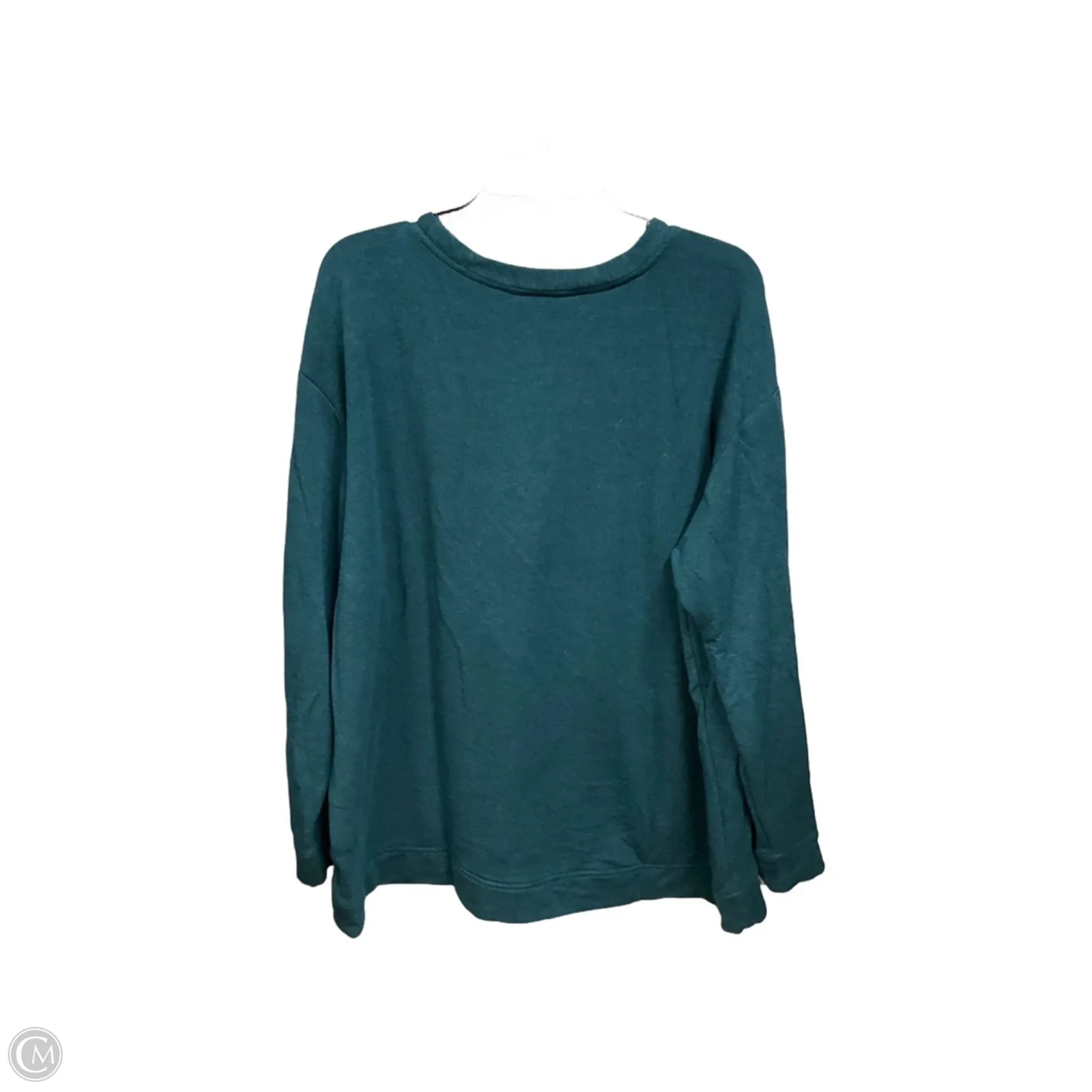 Top Long Sleeve Basic By Orvis In Green, Size: Xxl
