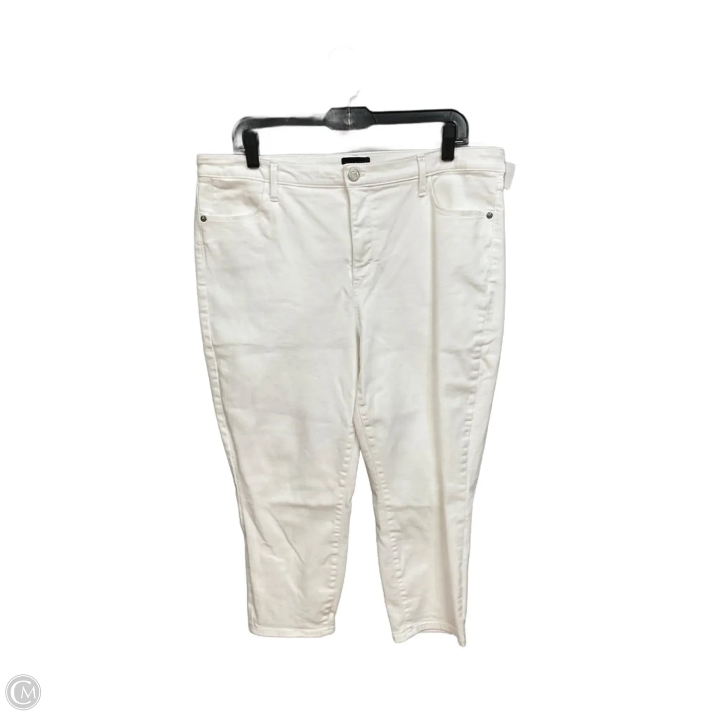 Pants Cropped By Talbots In White, Size: 16