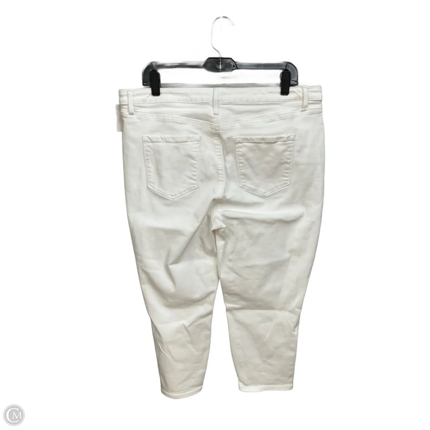 Pants Cropped By Talbots In White, Size: 16