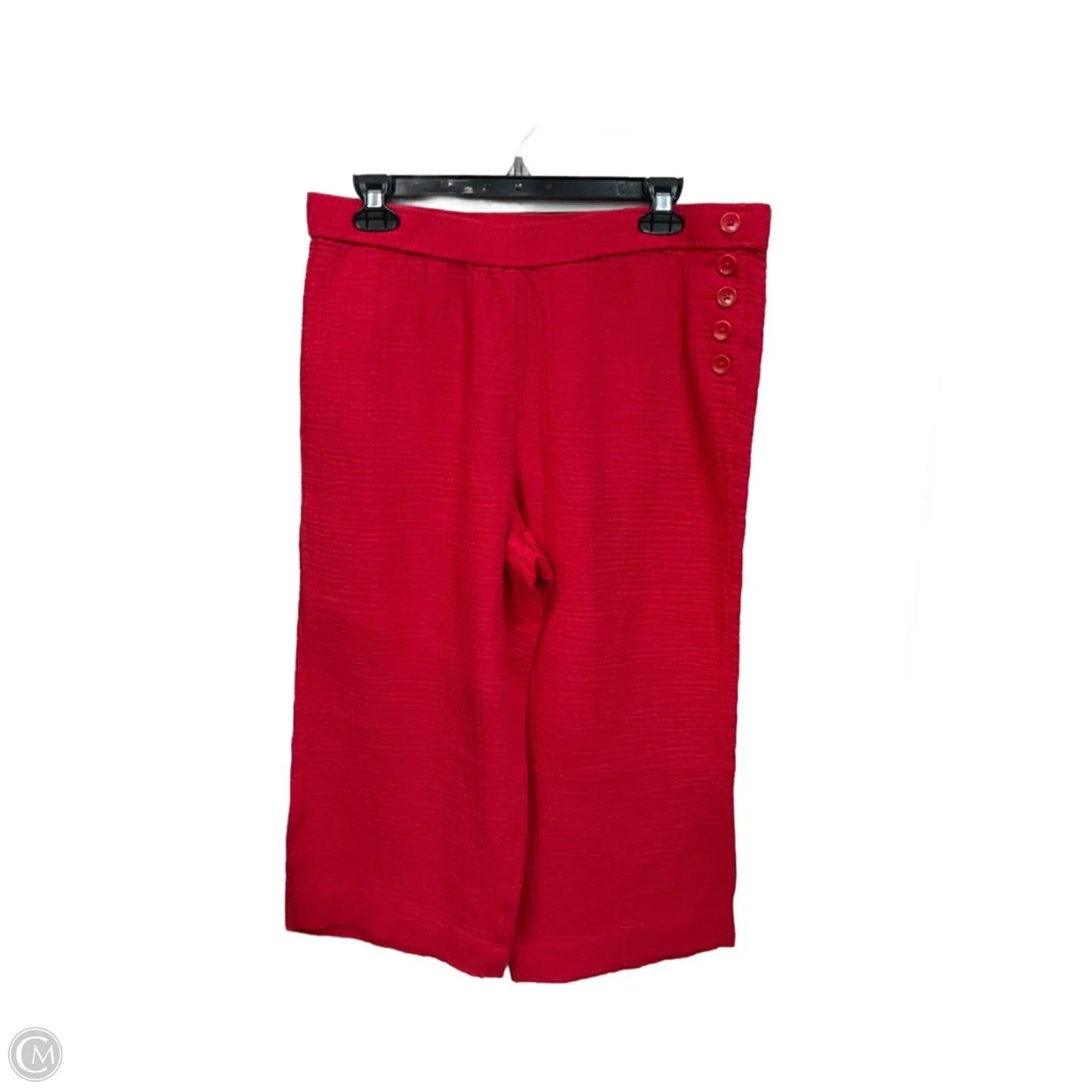 Pants Linen By Talbots In Red, Size: 12p