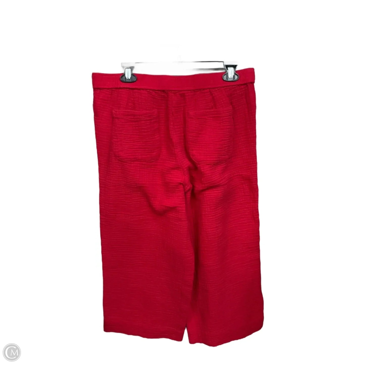 Pants Linen By Talbots In Red, Size: 12p