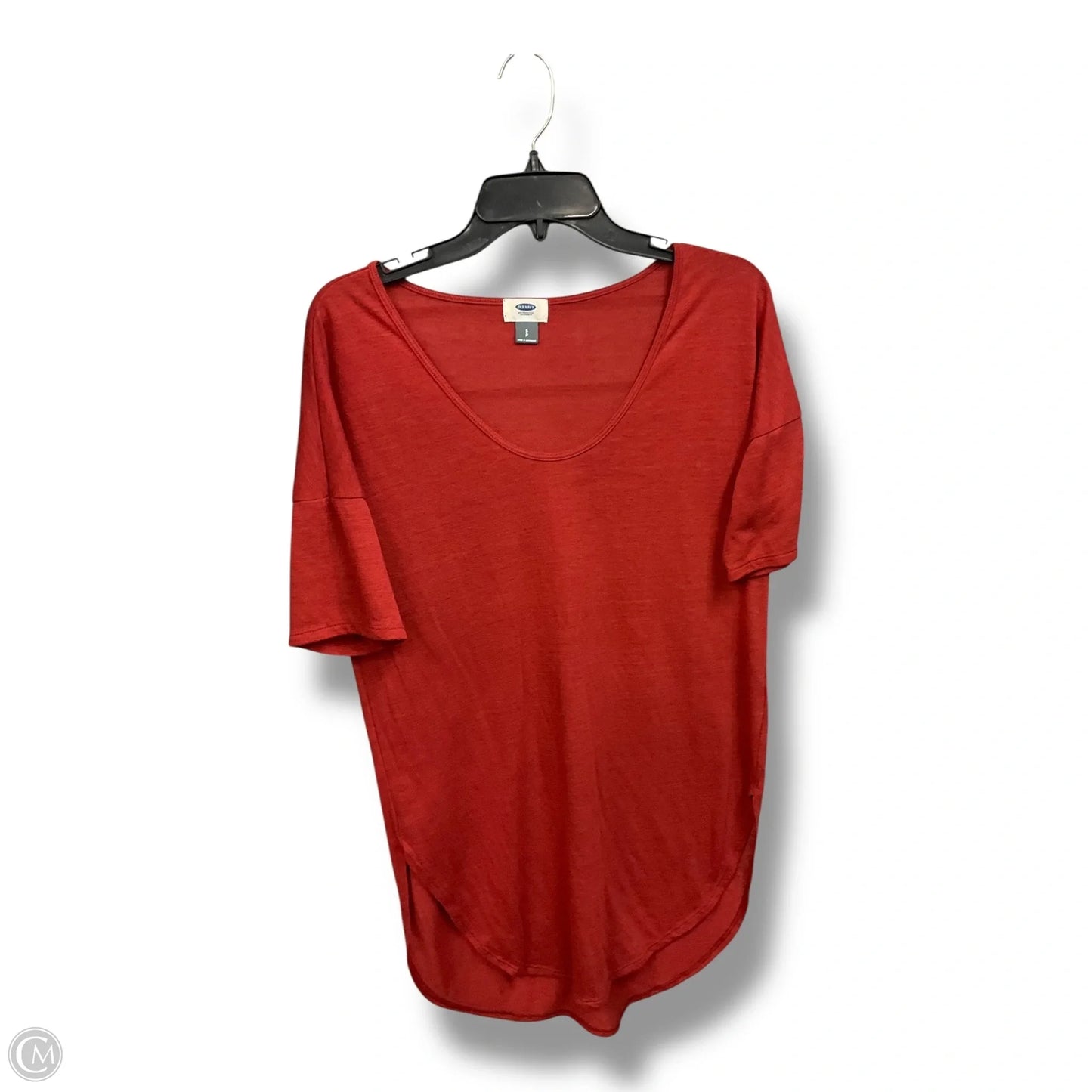 Top Short Sleeve By Cmc In Orange, Size: Sp