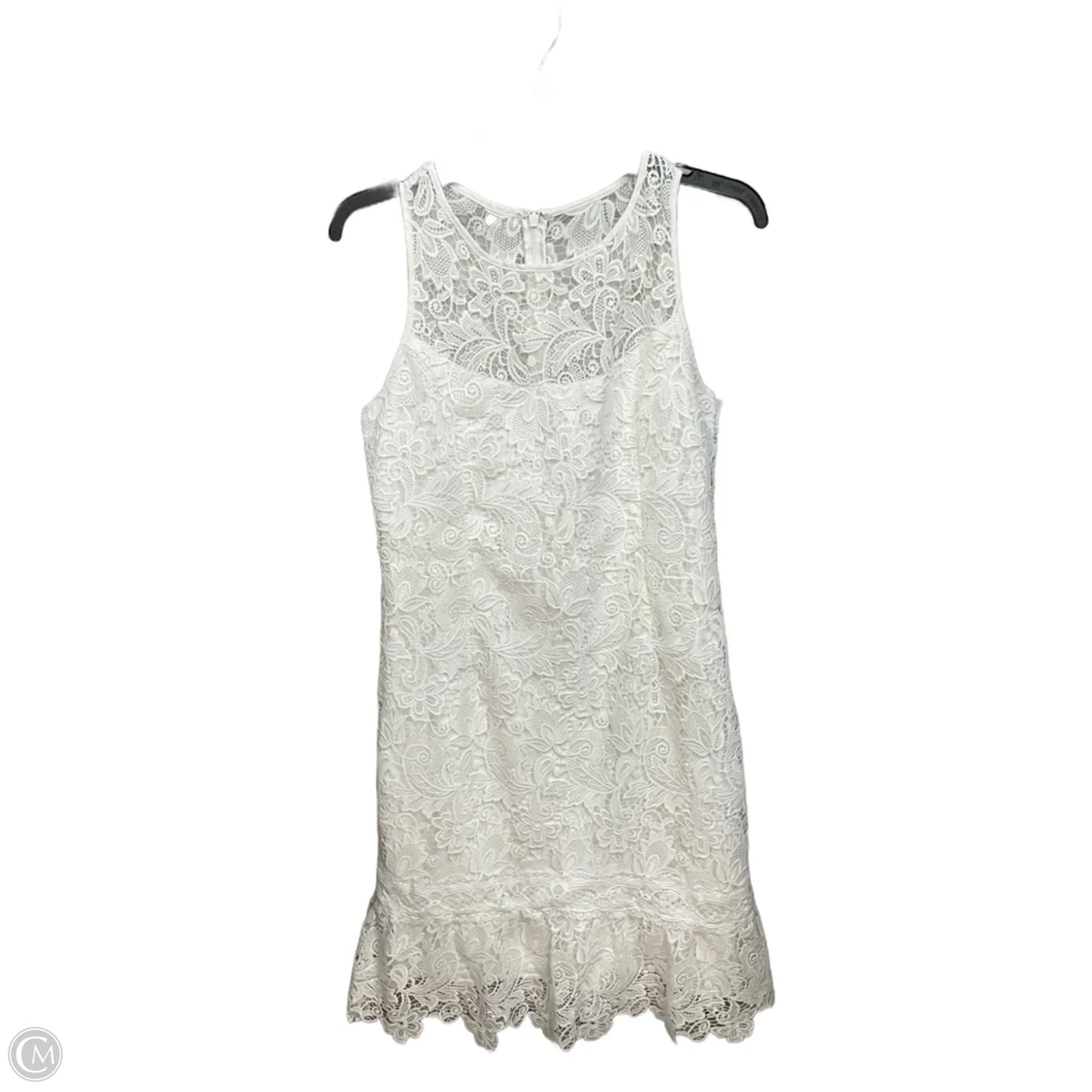 Dress Casual Short By White House Black Market In White, Size: S