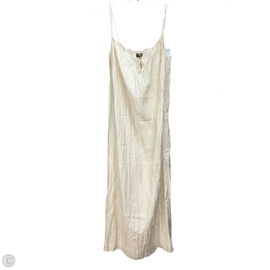 Dress Casual Midi By J. Crew In Cream, Size: M