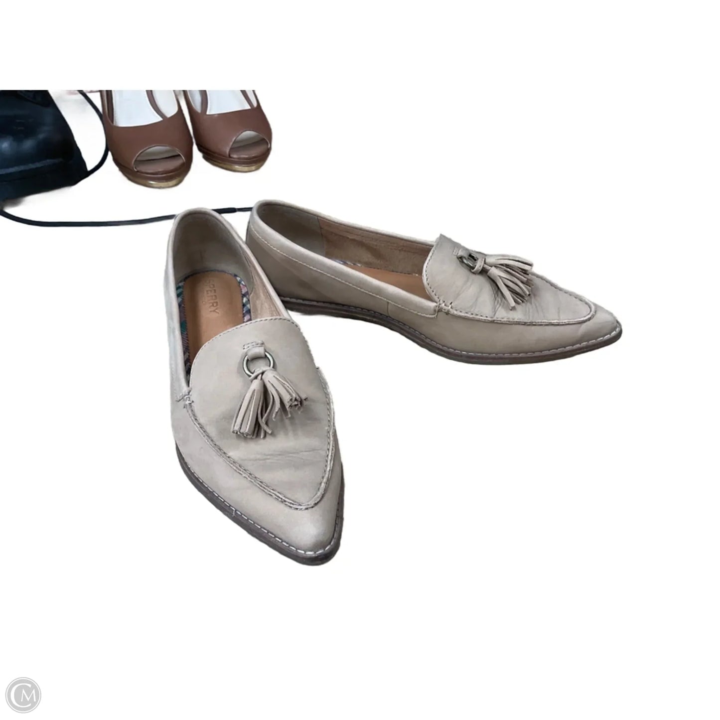 Shoes Flats By Sperry In Tan, Size: 9