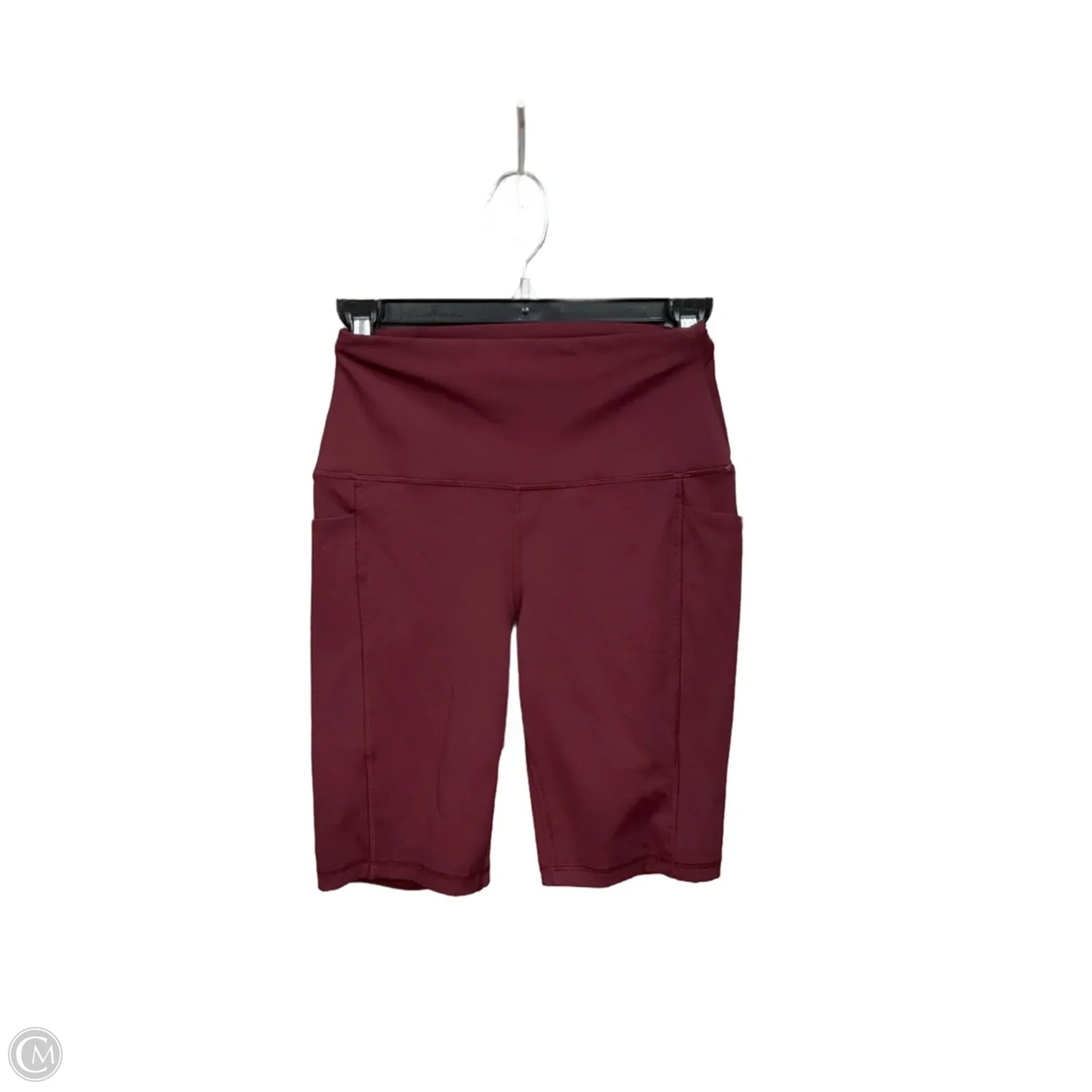 Athletic Shorts By Spyder In Maroon, Size: S